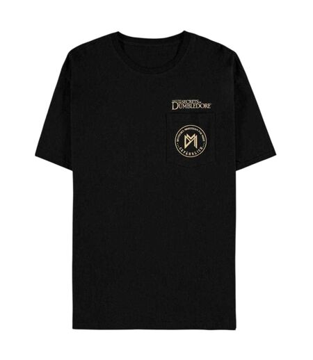 T-shirt Homme Noir Fantastic Beasts: The Secrets Of Dumbledore