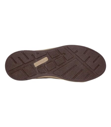 Mens Cavell Hensley Trainers Brown Skechers