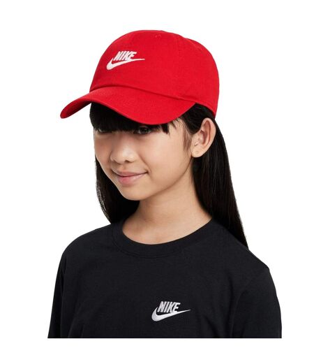 Cotton Blend Baseball Cap University Red Nike