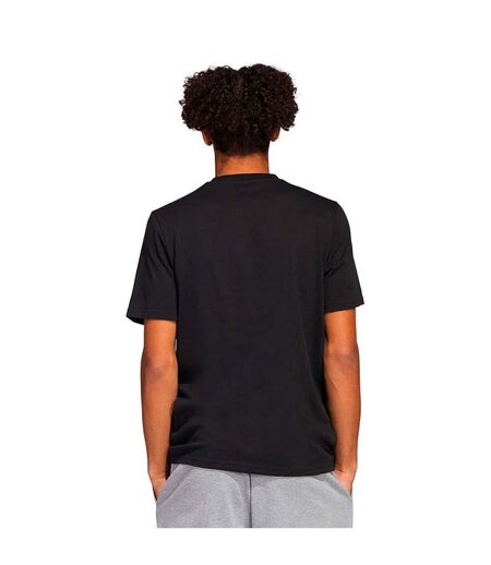 Mens Stencil Graphic Two Tone T-shirt Black Adidas