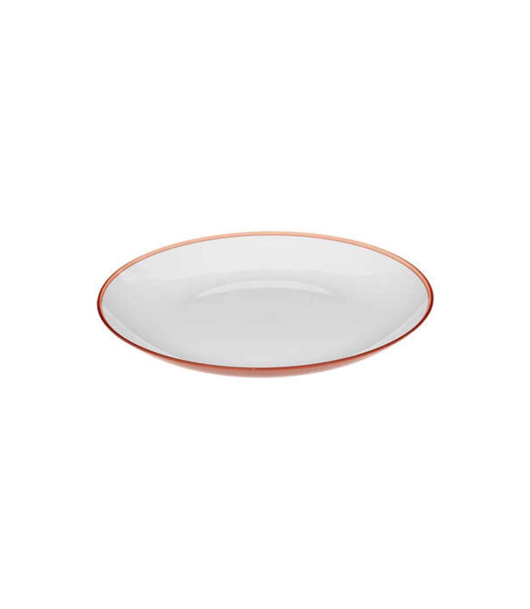 Lot de 6 Assiettes Plates Réutilisables Square 25cm Rose-2