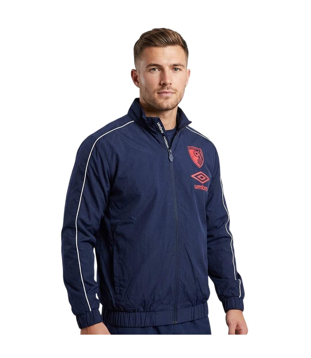 Veste De Survêtement Motif/style Afc Bournemouth Homme Bleu Violacé Umbro-1
