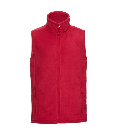 Russell Mens Outdoor Fleece Vest (Classic Red)