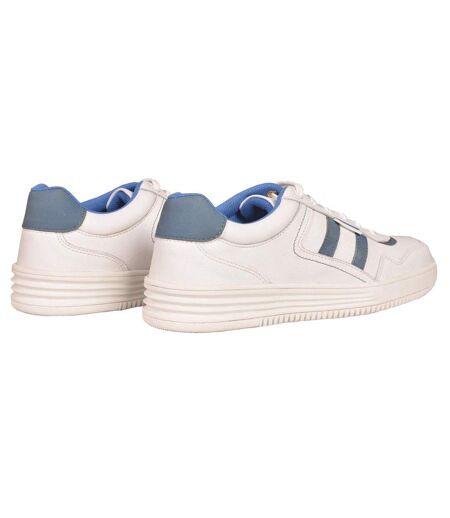 Chaussures À Roulettes Skate Femme Blanc Bleu Firetrap
