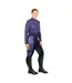 Womens/ladies Elevate Out Of This World Horse Riding Tights Navy Magenta Hy-1