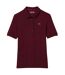 Polo femme rouge Lacoste-1