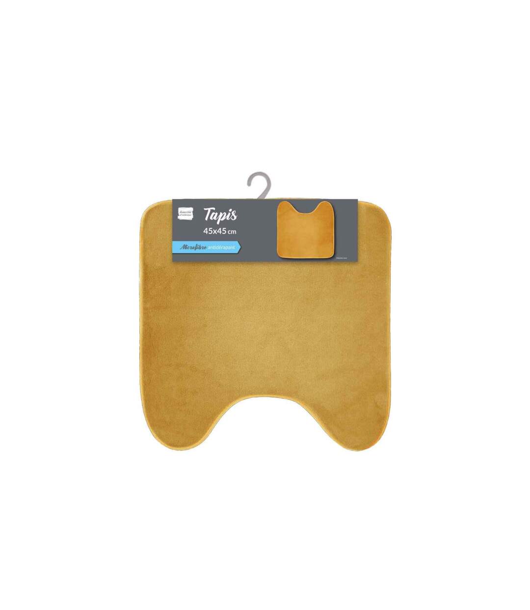 Tapis Contour WC Vitamine 45x45cm Ocre-2