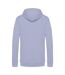 Sweat À Capuche Motif/style Uni Homme Lavande B&C-2