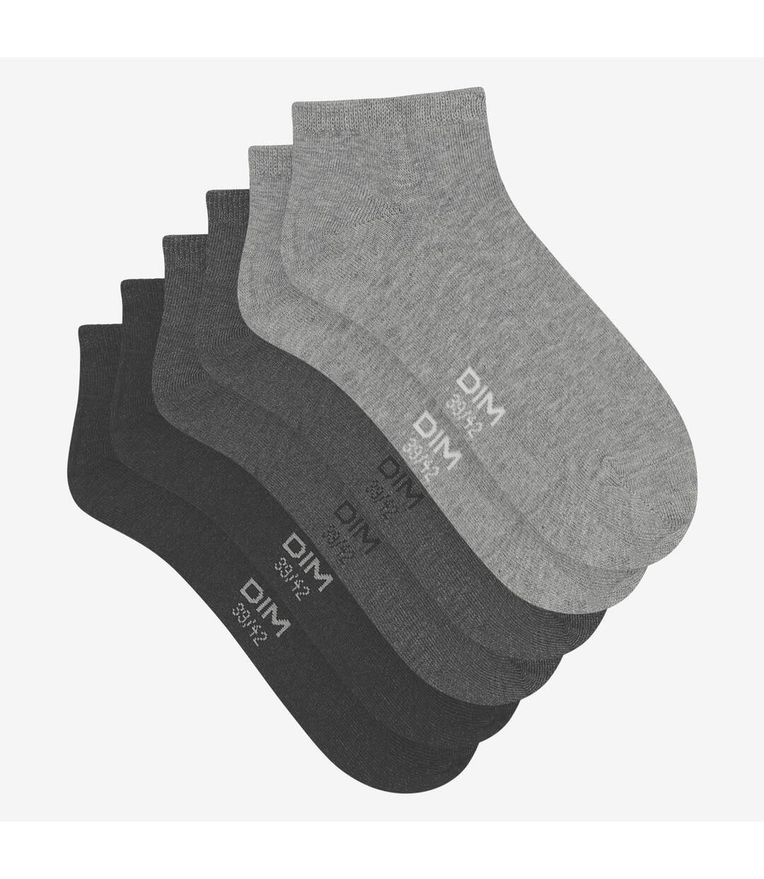 Lot de 3 paires de chaussettes Coton