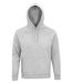 Sweat shirt à capuche poche kangourou - Unisexe - 03568 - gris chiné