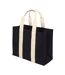 Tote Bag Taille Unique Noir Beige Pâle Brand Lab-2