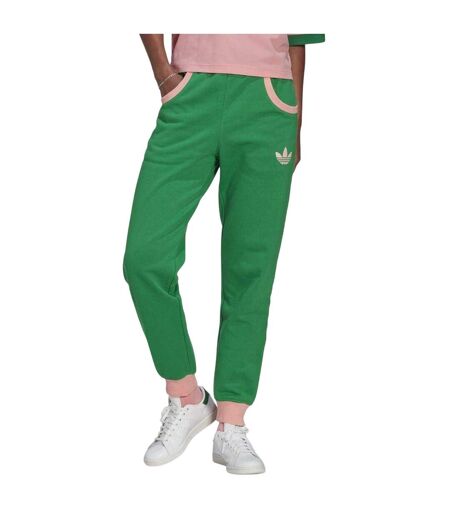 Pantalon De Jogging Motif/style Logo Contrasté 70s Femme Vert Adidas