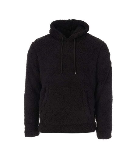 Sweat sherpa noir homme paname brothers full zip
