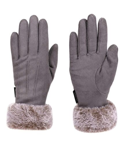 Gants D'hiver Betsy Femme Xs-s Gris Bleu Foncé Trespass