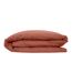Housse de Couette Lin Adorable 260x240cm Terracotta-2