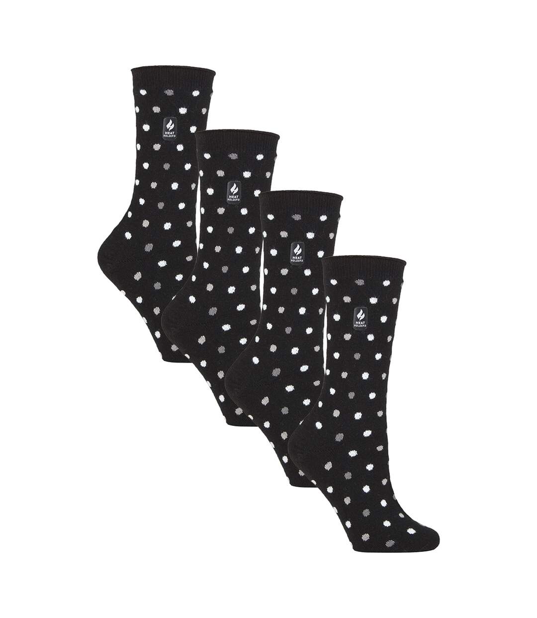 4 Pairs Ladies UltraLite Lightweight Thermal Socks-1