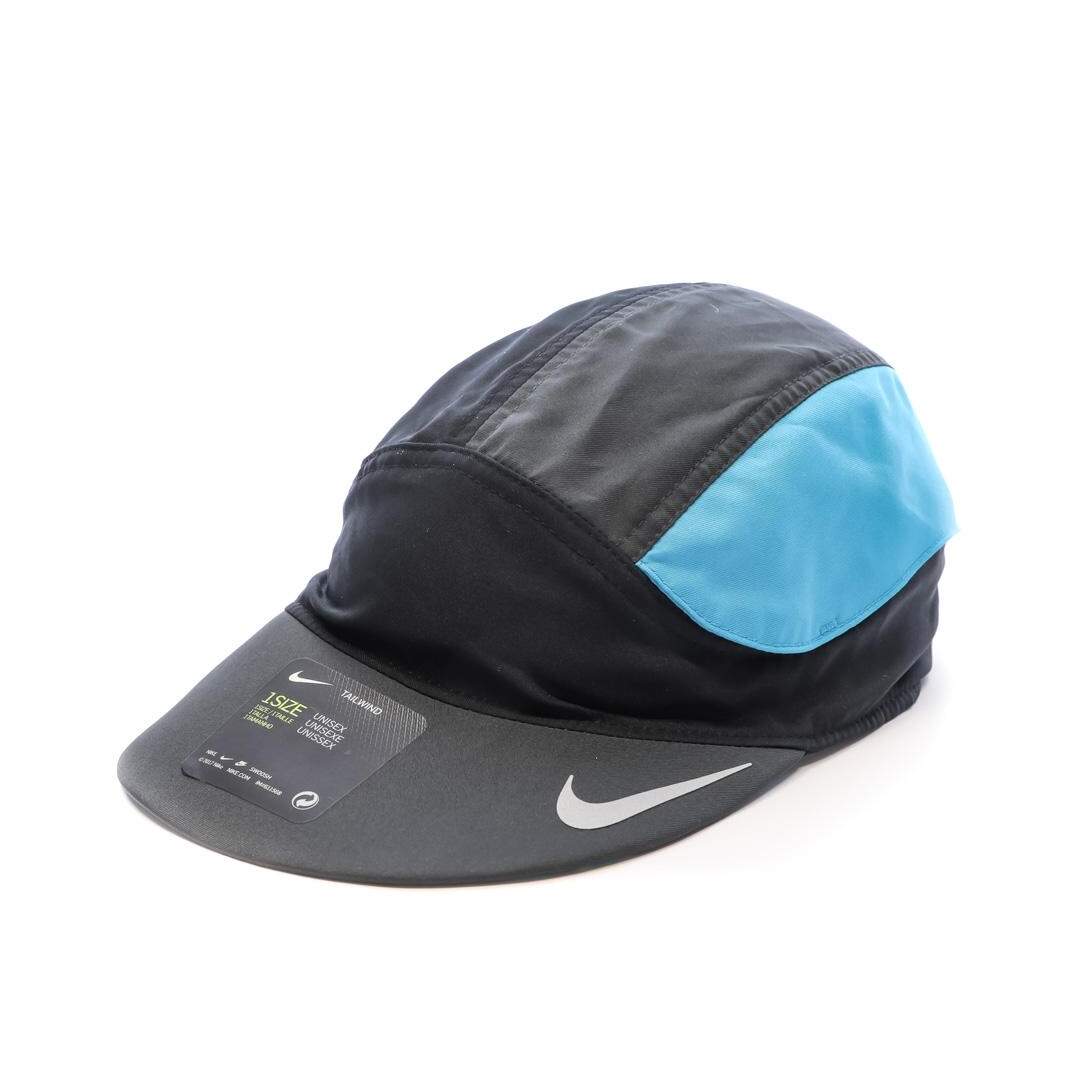 Casquette Noire/Bleu Homme Nike Fast Cap - Taille unique-1