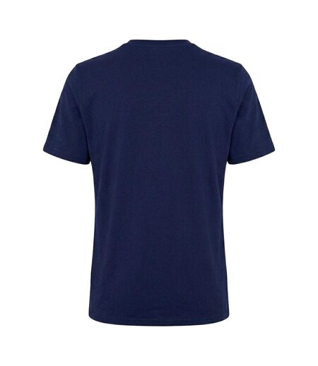 Mens Leisure Short-sleeved T-shirt Peacoat Castore