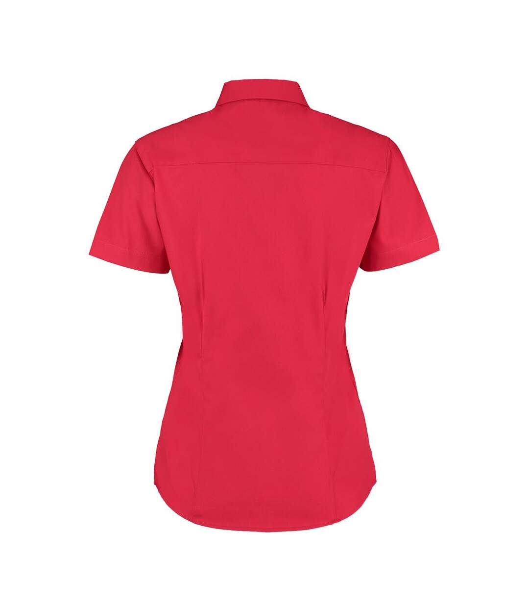 Chemise D'entreprise Oxford À Manches Courtes Pour Femmes Rouge Kustom Kit-2