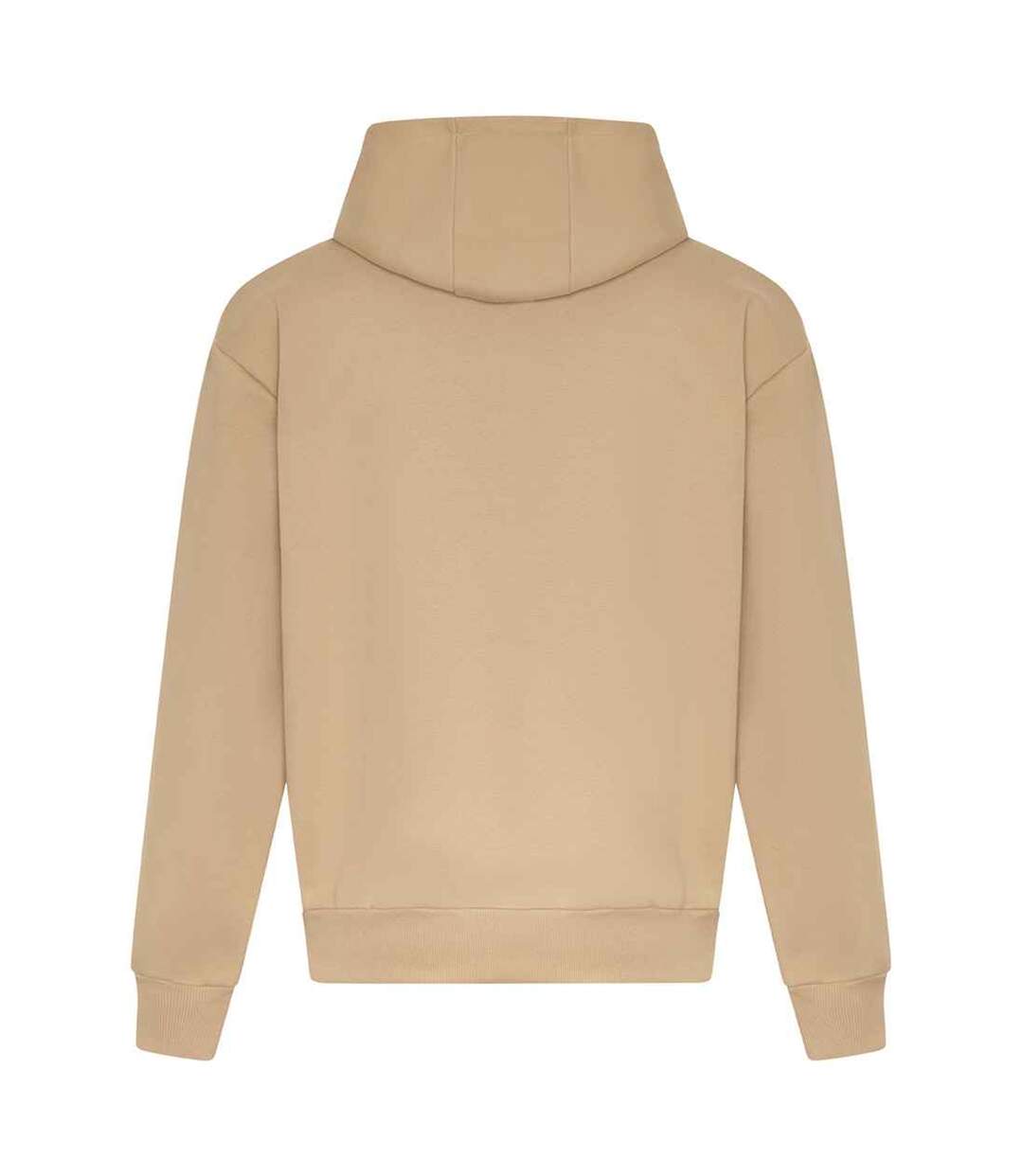 Sweat à capuche signature adulte beige Awdis-2