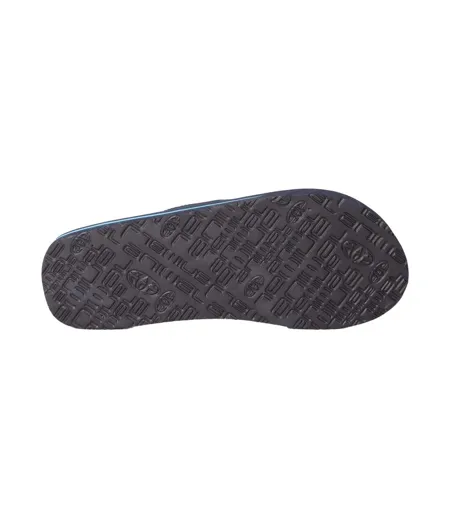 Mens Jekyl Contrast Flip Flops Dark Blue Animal