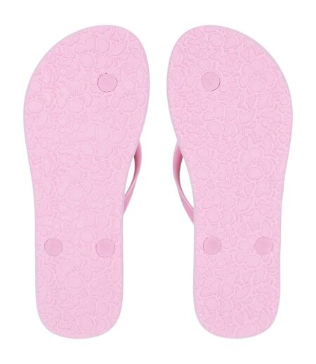 Tongs Plage Femme Vert Rose Roxy