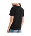 T-Shirt noir femme calvin klein jeans monog-2