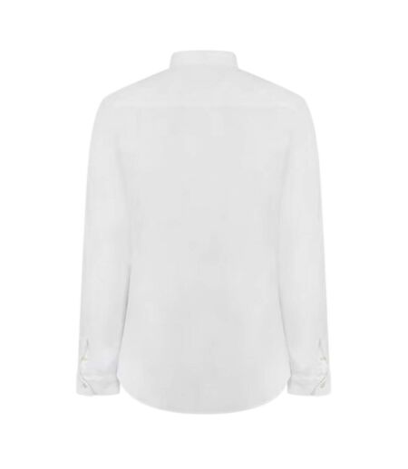 Chemise Cintrée Manches Longues Homme Blanc Lyle & Scott