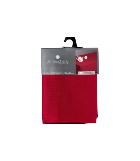 Nappe Antitache Unie 150x300cm Rouge