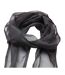 Écharpe Colours Adulte Taille Unique Gris Foncé Premier-2