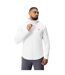 Mens Everest Regular Raglan Full Zip Hoodie White Marl Canterbury-4