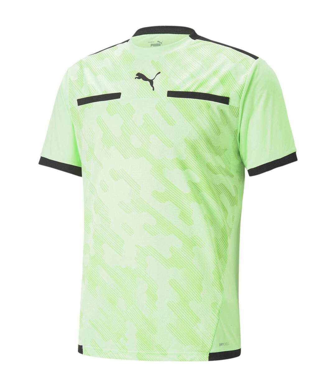 Mens Teamliga Referee Jersey Lime Black Puma-1