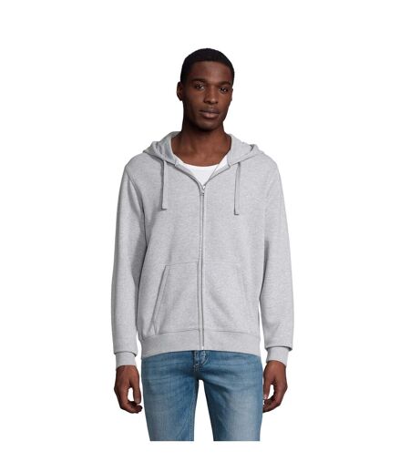 Sweat À Capuche Spike Homme Gris Chiné SOLS