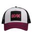 Casquette Trucker Beige Noir Rouge Foncé Amplified-1
