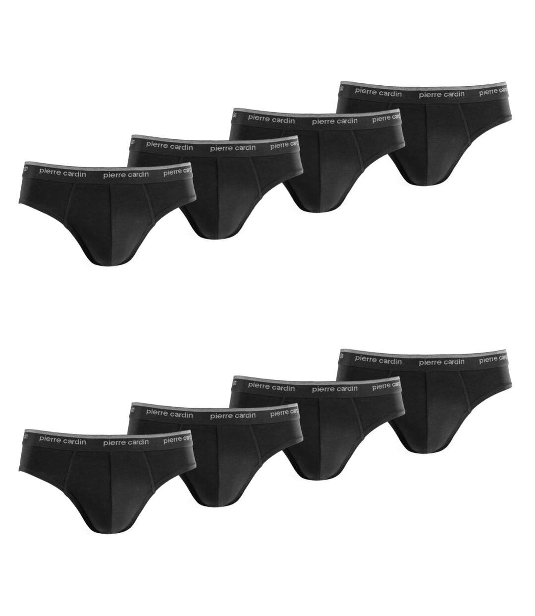 Lot de 8 Slips homme en coton Pierre Cardin-1