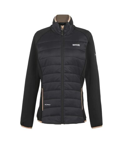 Veste hybride clumber femme noir / taupe Regatta