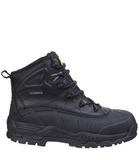 Unisex Adult Fs430 Hybrid Leather Non Metal Safety Boots Black Amblers