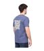 Mens tremake t-shirt navy Duck and Cover-2