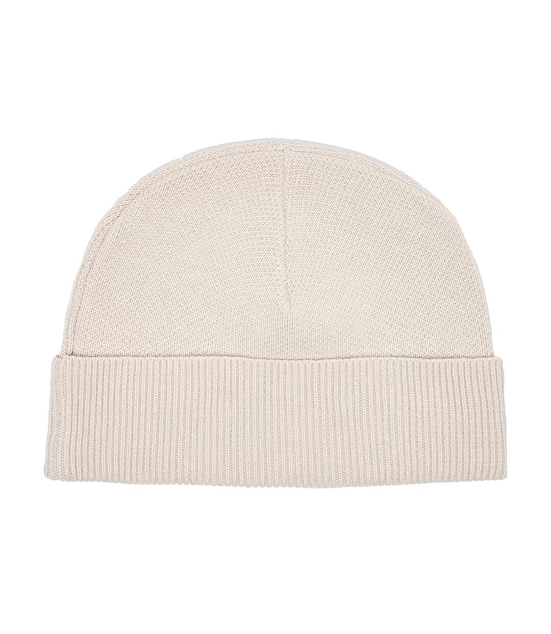 Mens Norbury Ribbed Winter Beanie Grey Pretty Green-2