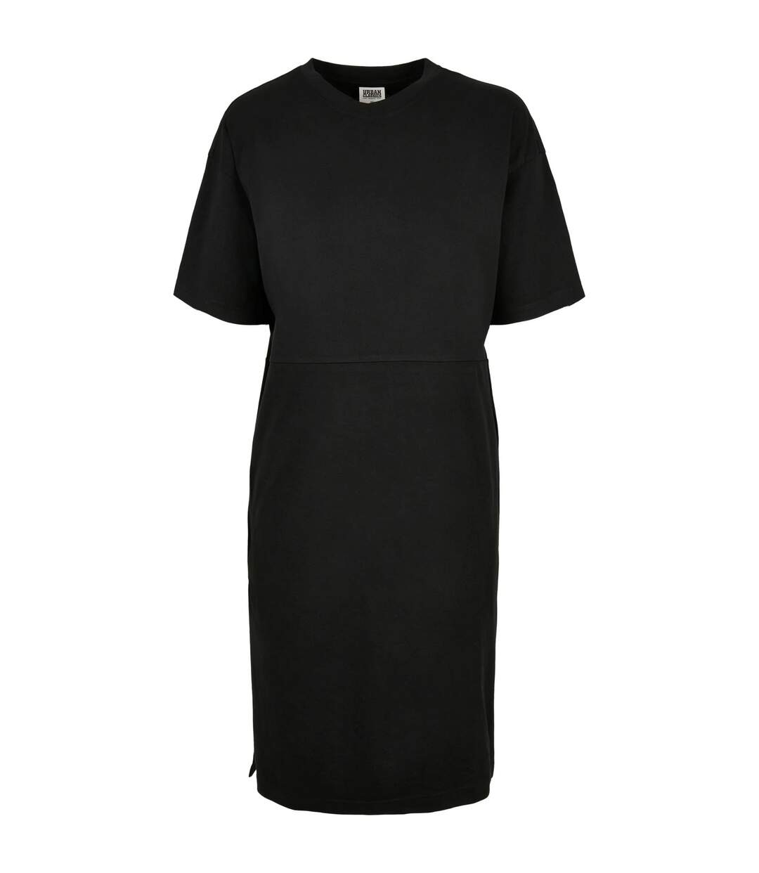 Robe T-shirt Femme Noir Urban Classics-1