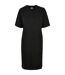 Robe T-shirt Femme Noir Urban Classics-1