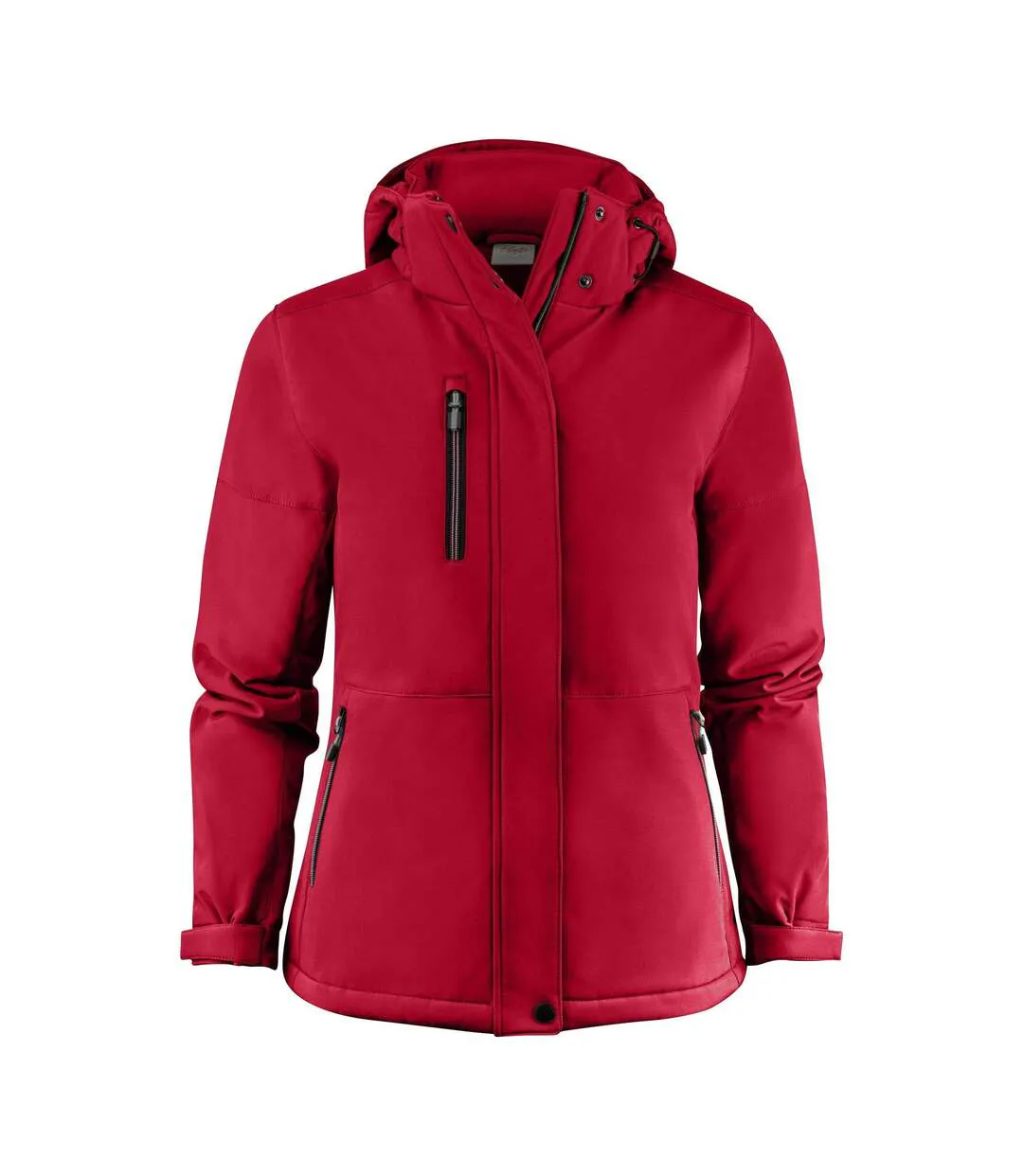 Veste Softshell Overlanding Femme Rouge Printer-1