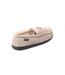 Mens Aspen Faux Suede Moccasin Slippers Grey Lyle & Scott-4