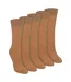 5 Pack Ladies Ankle High Pop Socks 15 Denier Lightweight Sheer Socks-1