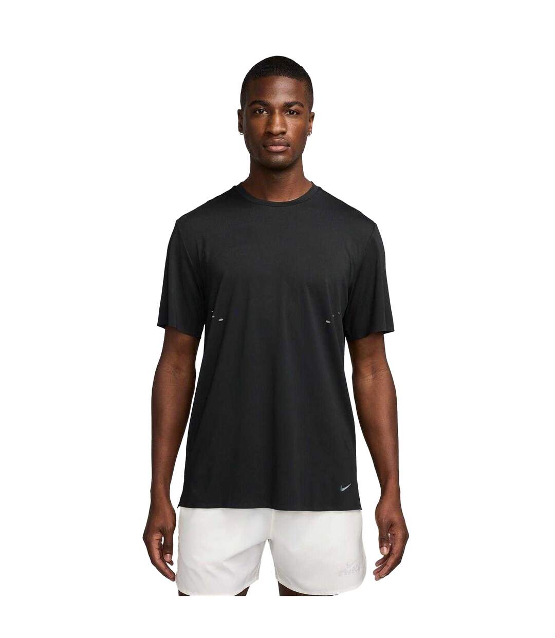 Mens Pinnacle Dri-fit Running T-shirt Black Nike-1