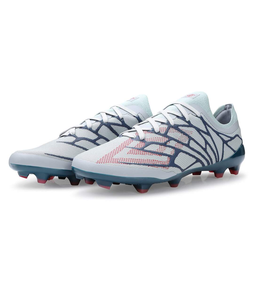 Mens Velocita Alchemist Pro Firm Ground Boots Plain Air Geronium Blue Coral Eggshell Umbro-1