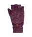 Gants Tricotés Unis Kollie Femme Rose Trespass-1