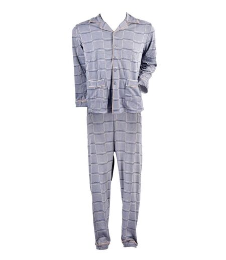 Pyjama OUVERT BOUTONNE ECO 2842 GRIS