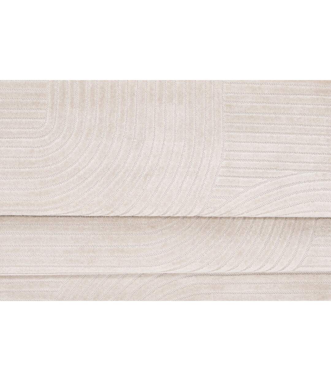 Tapis Déco Vince Solar 240x340cm Blanc-3