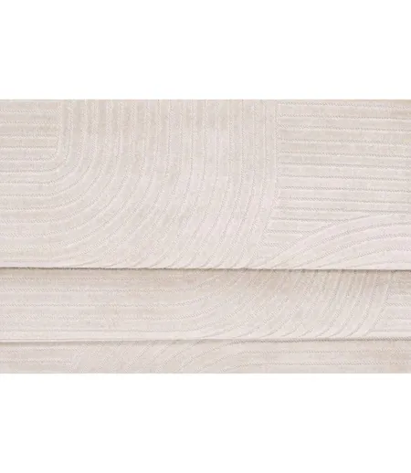 Tapis Déco Vince Solar 240x340cm Blanc